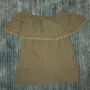 Off the shoulder top